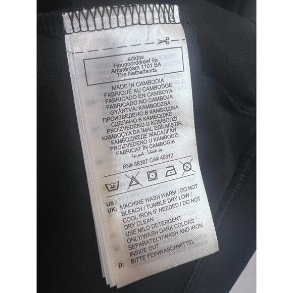 ADIDAS Size XS Black Short Sleeve Dress Sporty Comfy Cute <3 - Picture 5 of 6